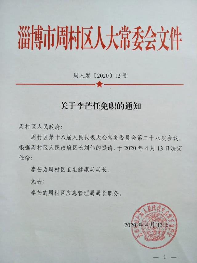 肥城市人民政府关于2017年最新任免通知的公告