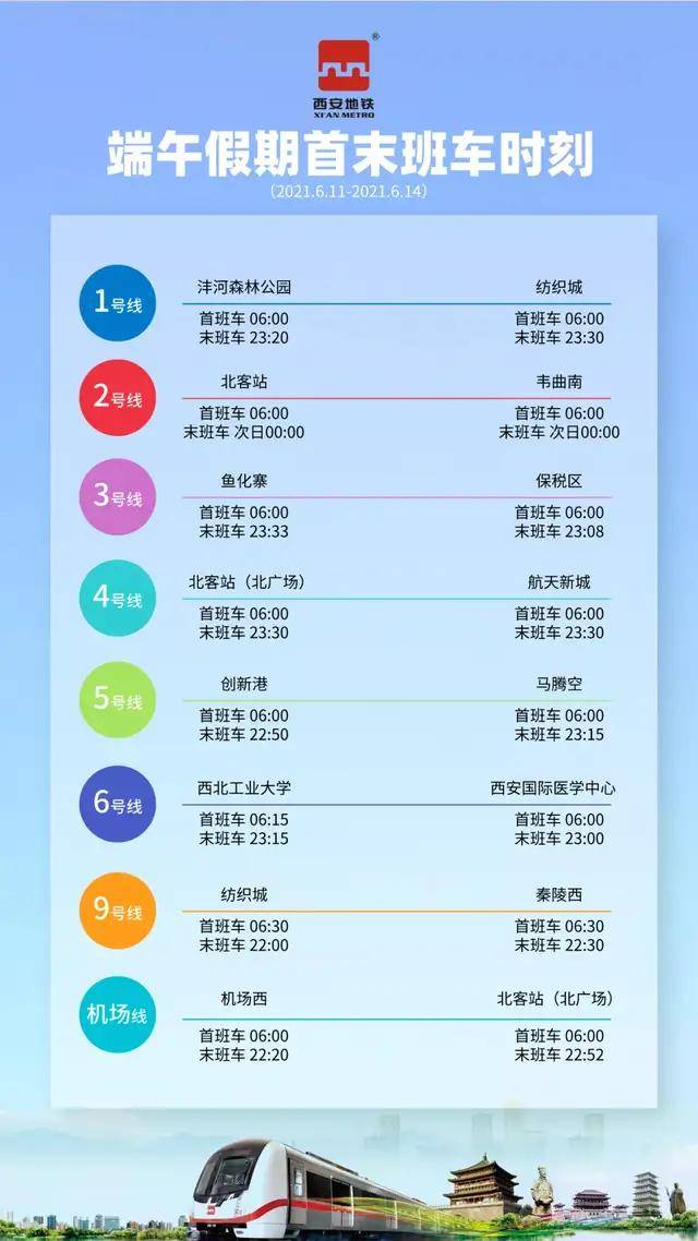 西安地铁最新时间表，便捷出行的全新指南